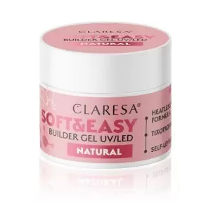Claresa ehitusgeel Soft & Easy Gel Natural 45g