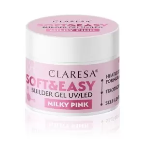 Claresa строительный гель молочно-розовый 45г