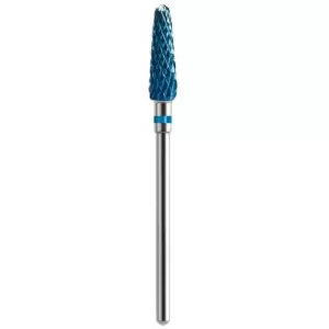 Фреза твёрдосплавная "Medium Blue Cone Ø3.1mm", подходит для обработки акрила и геля