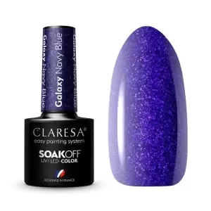 Galaxy Navy Blue CLARESA / Гель-лак для ногтей 5мл