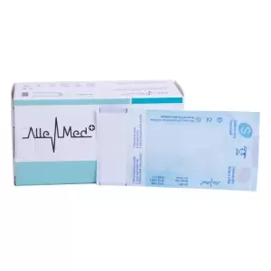 Pakuotės vokeliai instrumentų sterilizavimui 57 х 130 mm, lipnus AlleMed 10 vnt.
