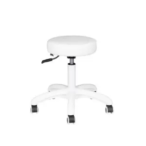 Taburete cosmético AM-303-2 blanco