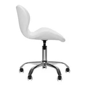 Kosmetinė taburetė QS-06 balta
