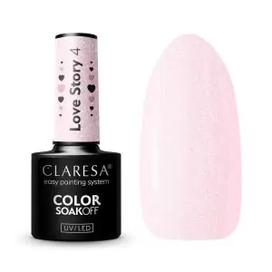 LOVE STORY 4 CLARESA / Гель-лак для ногтей 5мл