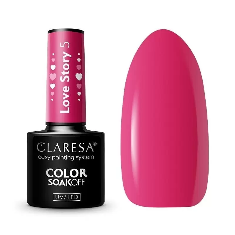 LOVE STORY 5 CLARESA / Гель-лак для ногтей 5мл LOVE STORY 5 CLARESA / Гель-лак для ногтей 5мл