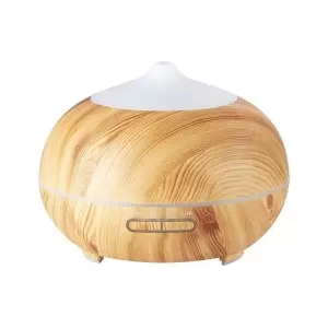 Aroma Diffuser Spa Luftbefeuchter 06 Helles Holz 400 ml + Timer