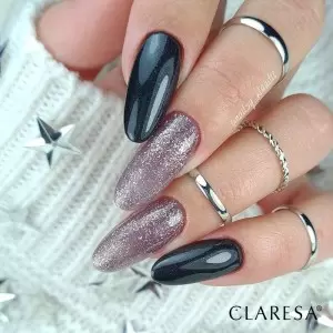 Galaxy Black CLARESA / Гель-лак для ногтей 5мл