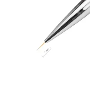 Teptukas dekoravimui su zondu su cirkoniais 2in1 įrankis MollyLac baltas 7mm Nr.000