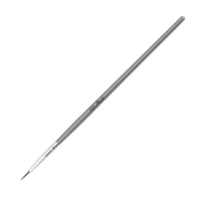 Plastikinis šepetėlis s 7 mm nr 000 Plastikinis šepetėlis s 7 mm nr 000