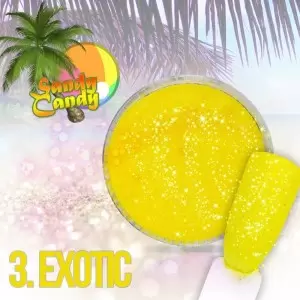 Nagų pudra Sandy Candy Exotic Nr. 3