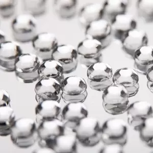 Nagų puošyba akmenukai stiklo imitacija 2 mm 100 vnt Nr. 1