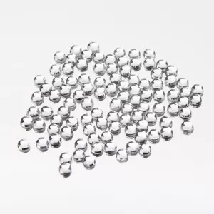 Nagų puošyba akmenukai stiklo imitacija 3 mm 100 vnt Nr. 1
