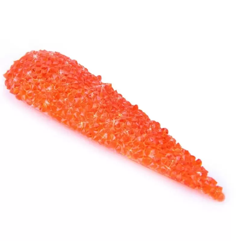 Neon Orange diamond broth 1 mm No. 14 Neon Orange diamond broth 1 mm No. 14