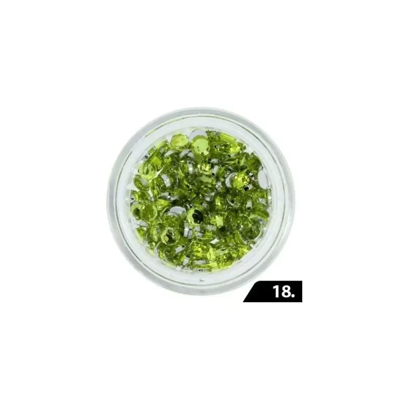 18. GLASS IMITATION ZIRCONS - 3 mm - 200 PCS. 18. GLASS IMITATION ZIRCONS - 3 mm - 200 PCS.