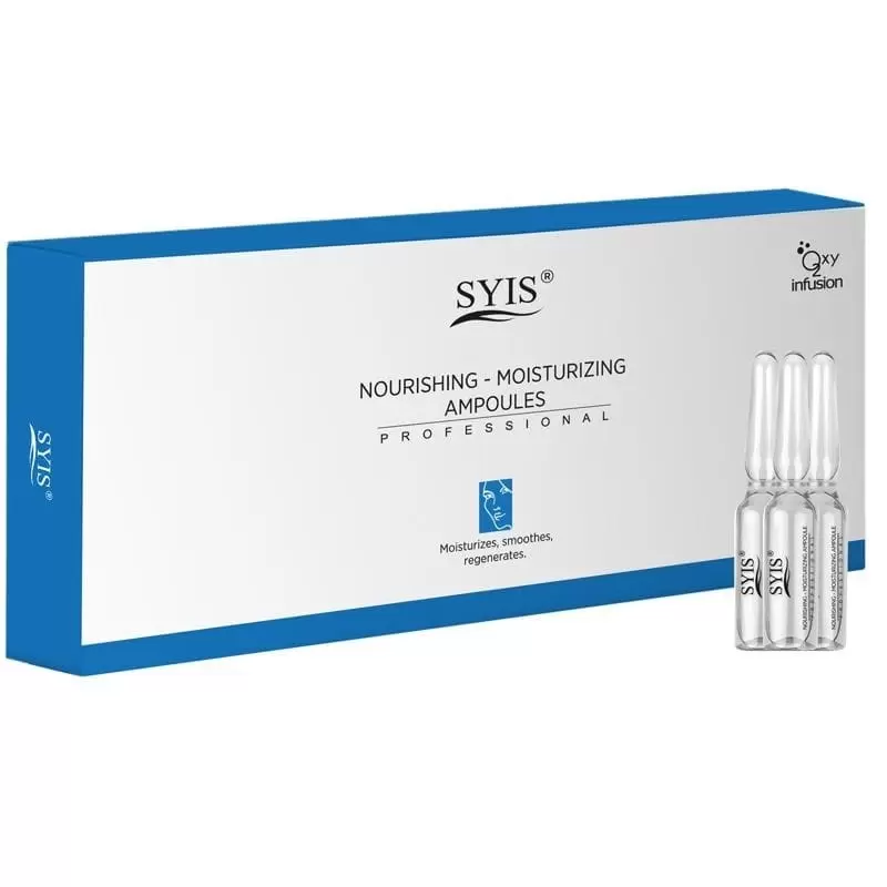 Syis drėkinamosios ir maitinamosios ampulės 10 x 3 ml Syis drėkinamosios ir maitinamosios ampulės 10 x 3 ml