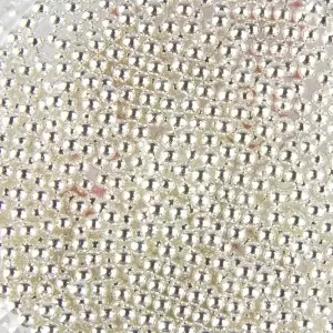 Nagų papuošalai "Prabangus ikrų nuoviras" Sidabrinis 1,2 mm 4 g Nr. 1