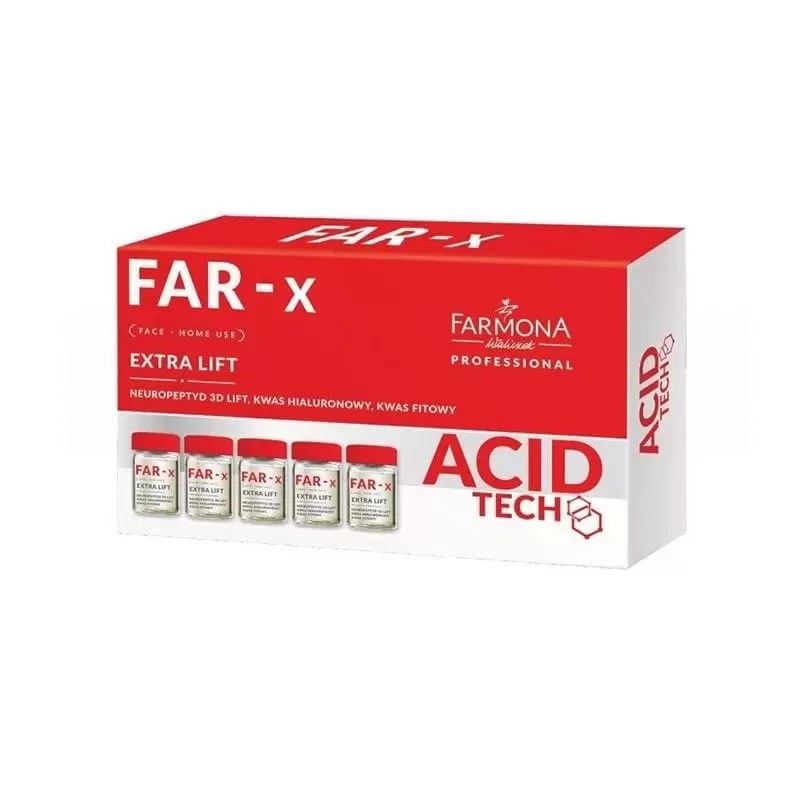 Farmona far-x aktyvus liftingo koncentratas, skirtas naudoti namuose 5 x 5 ml Farmona far-x aktyvus liftingo koncentratas, skirtas naudoti namuose 5 x 5 ml
