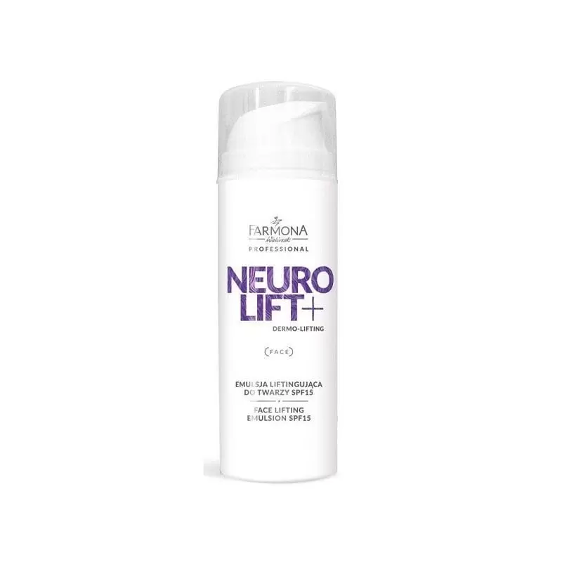 Farmona neurolift+ liftinguojanti emulsija spf15 150 ml Farmona neurolift+ liftinguojanti emulsija spf15 150 ml
