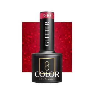 OCHO NAILS Glitter G10 UV Gel Nagellack -5 g