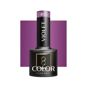 OCHO NAILS Violet 406 UV gelový lak na nehty -5 g