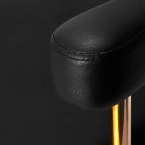 "Gabbiano" kirpėjo kėdė "Granada gold black