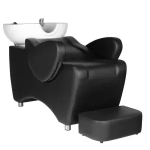 Plaukų sistema HSB46 Hair System kirpyklinis ploviklis Black