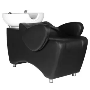 Парикмахерская мойка Hair System HSB46 черная