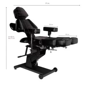 Pro Ink 606 черный электрический стул для татуировки