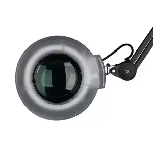 Lampa förstoringsglas S4 + stativ svart