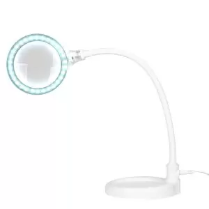 Elegantiškas šviestuvas Lempa 2014-2r 30 smd 5d LED su stovu ir stalo spaustuku
