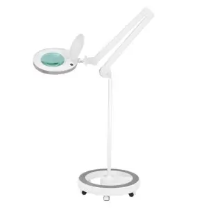 Elegante 6025 60 LED SMD 5d lempa su didinamuoju stiklu ir trikoju