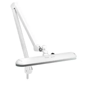 LED-valaisin Elegante 801-tl säädettävällä valkoisen valon jalustalla varustettuna