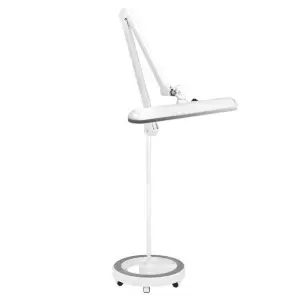 LED šviestuvas "Elegante 801-s" su standartiniu baltu stulpeliu