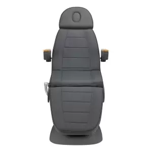 Elektrinė kosmetinė kėdė SILLON Lux 3 varikliai, pilka, pilkas pagrindas