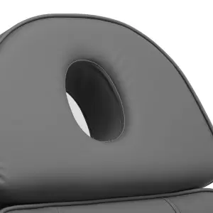 Elektrinė kosmetinė kėdė SILLON Lux 3 varikliai, pilka, pilkas pagrindas