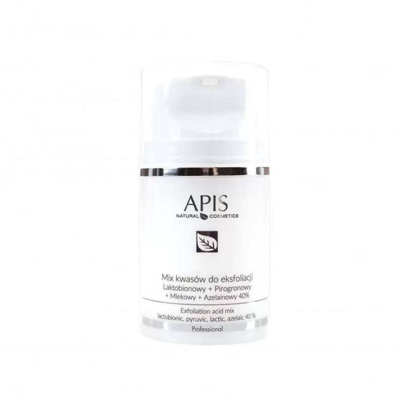 "Apis" 40 % pieno rūgščių mišinys. + pirogro. + pienas + azelis, 50 ml "Apis" 40 % pieno rūgščių mišinys. + pirogro. + pienas + azelis, 50 ml