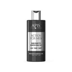 "Apis action for men" drėkinamoji dušo želė 3in1 300 ml