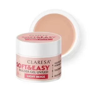 Гель для наращивания Claresa светло-бежевый 45г