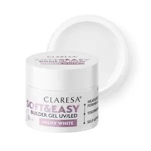 Claresa Aufbaugel MILKY WHITE 12g