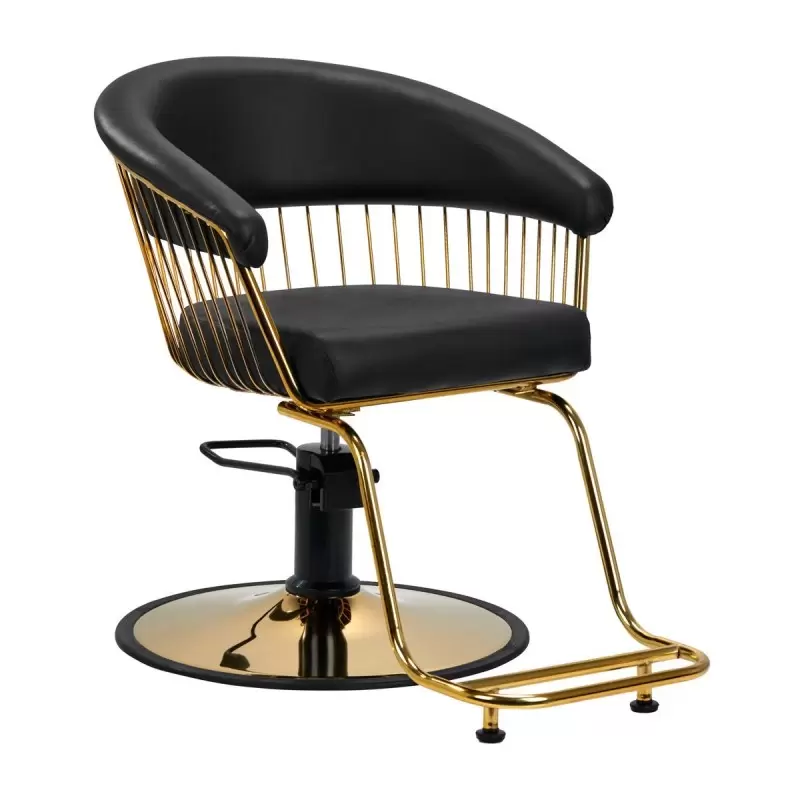 Kirpimo kėdė "Gabbiano Lille-M gold black Kirpimo kėdė "Gabbiano Lille-M gold black