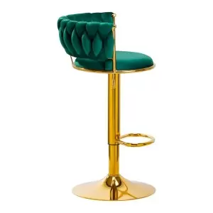 4Rico baro taburetė QS-B313a Green Velvet
