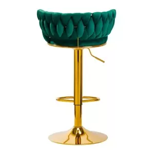 4Rico baro taburetė QS-B313a Green Velvet