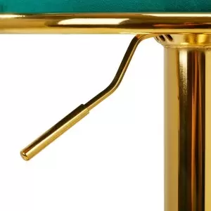 4Rico baro taburetė QS-B313a Green Velvet