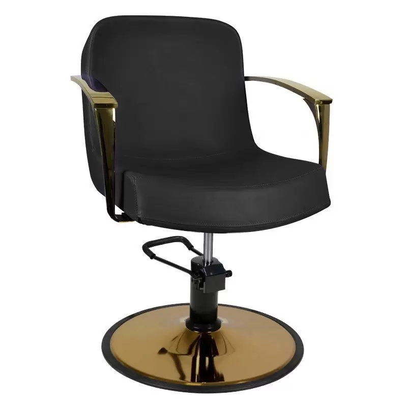 "Gabbiano Gold" stiliaus fotelis "Bologna Black "Gabbiano Gold" stiliaus fotelis "Bologna Black