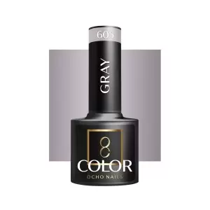 Ocho Gray 605 / Gelinis nagų lakas 5ml
