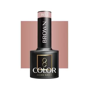 Ocho Brown 803 / Żelowy lakier do paznokci 5ml