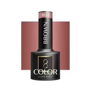 Ocho Brown 804 / Gelinis nagų lakas 5ml