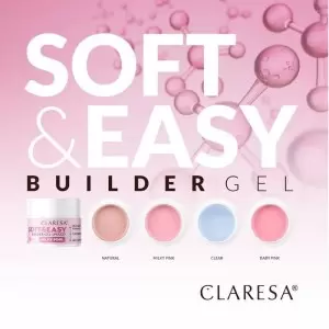 Claresa строительный гель прозрачный 90г