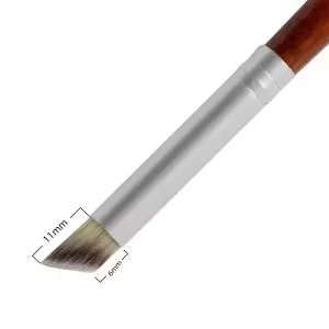 Šepetėlis ombrė dažymui ir dekoravimui, šerelių ilgis 6/11 mm