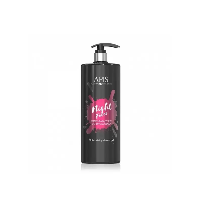 "Apis Night Fever" drėkinamasis kūno prausimosi gelis, 1 l "Apis Night Fever" drėkinamasis kūno prausimosi gelis, 1 l